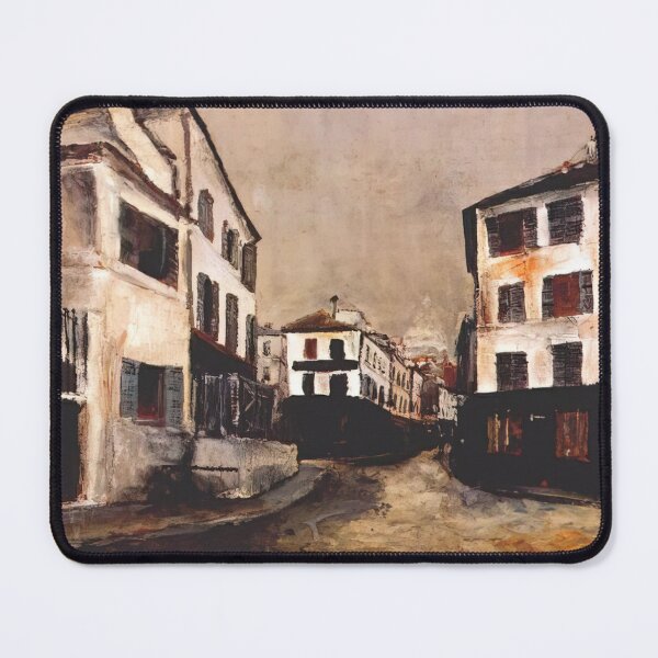 Item preview, Maurice Utrillo - Norvins Street designed and sold by melaartni.
