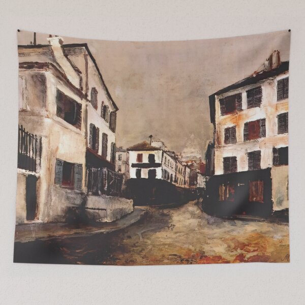 Item preview, Maurice Utrillo - Norvins Street designed and sold by melaartni.