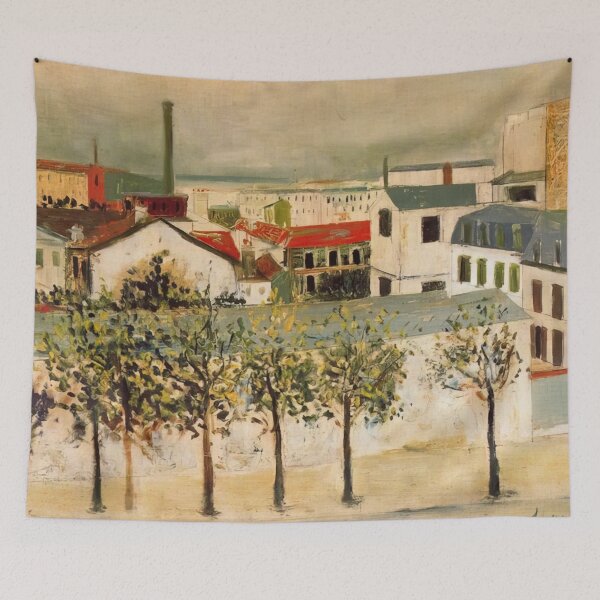 Item preview, Maurice Utrillo - Paris Suburbs designed and sold by melaartni.