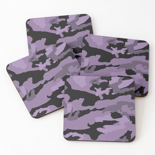 Item preview, Black And Purple Camo Pattern Seamless designed and sold by pattern-archive.