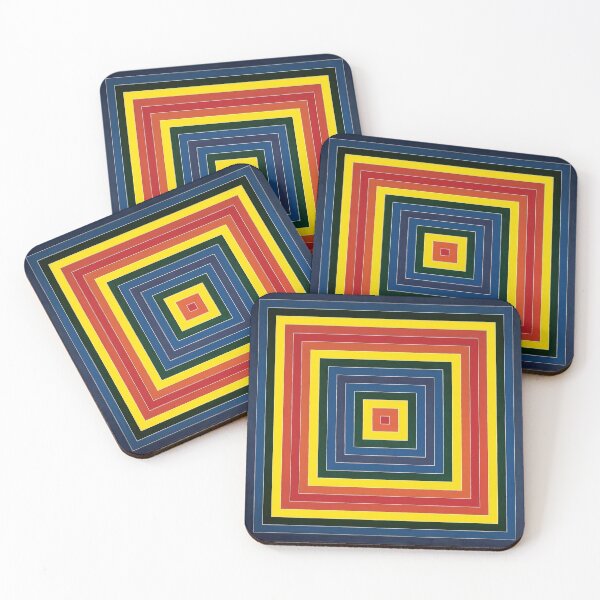 Item preview, gran cairo  - Original Paintings by Frank Stella, Frank Stella Geometric Abstract Art designed and sold by OilArtLittle.
