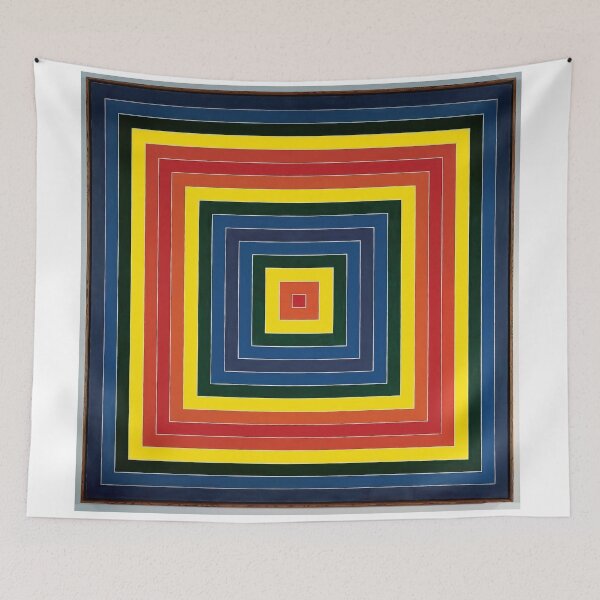 Item preview, gran cairo  - Original Paintings by Frank Stella, Frank Stella Geometric Abstract Art designed and sold by OilArtLittle.