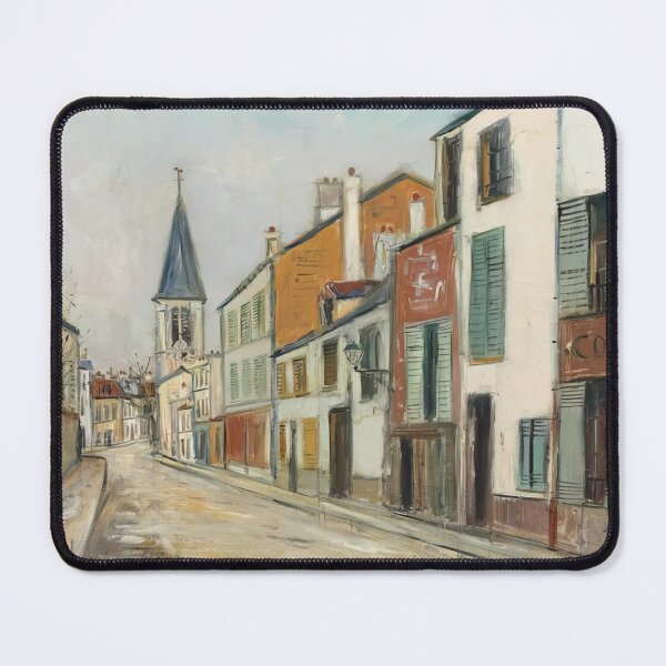 Item preview, Maurice Utrillo - Rue Jean Durand Et Eglise Stains Seine Saint Denis 1940 designed and sold by melaartni.