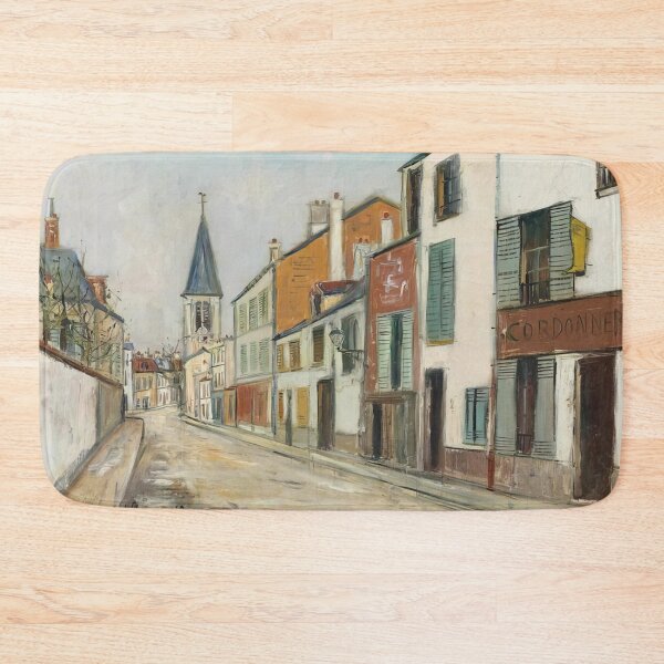 Item preview, Maurice Utrillo - Rue Jean Durand Et Eglise Stains Seine Saint Denis 1940 designed and sold by melaartni.