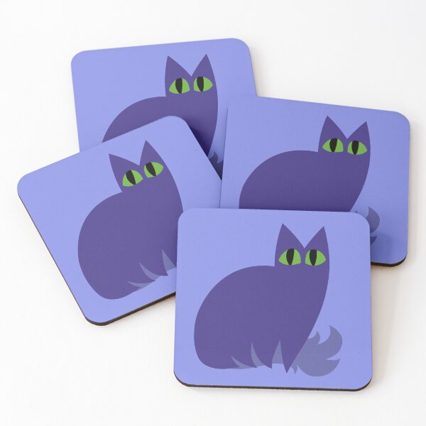 Item preview, Blue Cat Thing with Big Green Eyes designed and sold by Bruneburg.