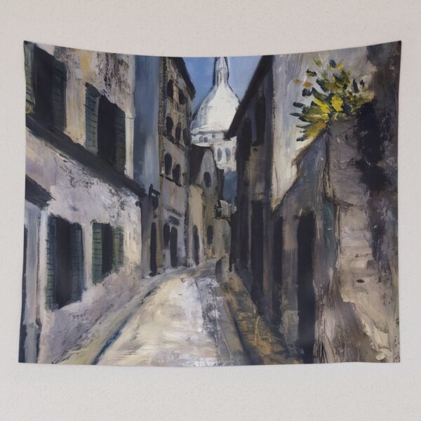 Item preview, Maurice Utrillo - Saint Rustique Street designed and sold by melaartni.