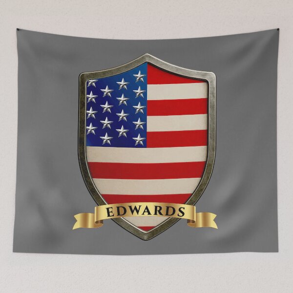 Artikelvorschau, Edwards USA Familiennamensschild entworfen und verkauft von Highlandkings.