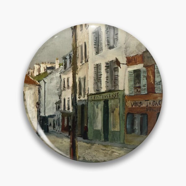 Item preview, Maurice Utrillo - Square Tertre On Montmartre 2 designed and sold by melaartni.