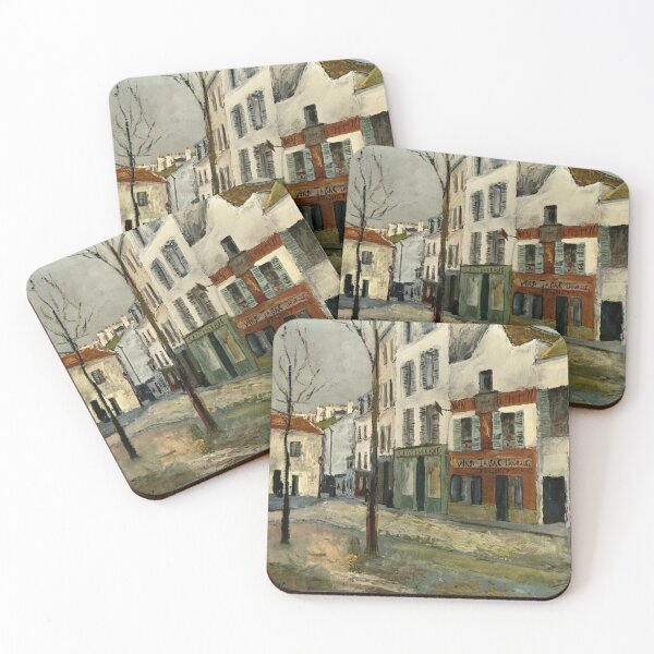 Item preview, Maurice Utrillo - Square Tertre On Montmartre 2 designed and sold by melaartni.