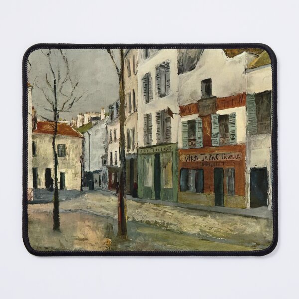 Item preview, Maurice Utrillo - Square Tertre On Montmartre 2 designed and sold by melaartni.