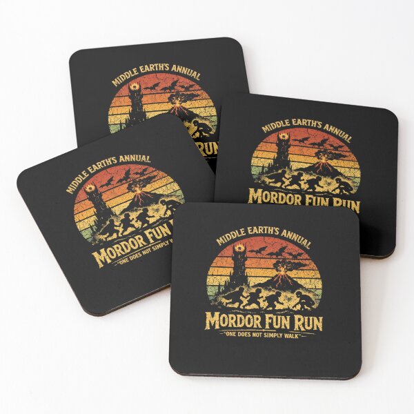 Item preview, Fun race to Mordor, One does not simply walk. Funny Hiking T-Shirt designed and sold by Nerdventure.