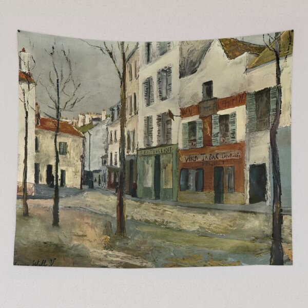 Item preview, Maurice Utrillo - Square Tertre On Montmartre 2 designed and sold by melaartni.