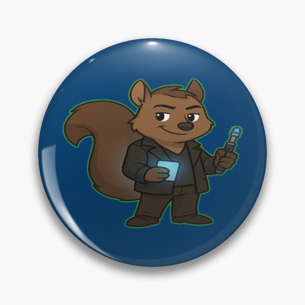 Item preview, Dr Squirrel - The Tenth Regeneration  designed and sold by SecretSquirrellDesigns.