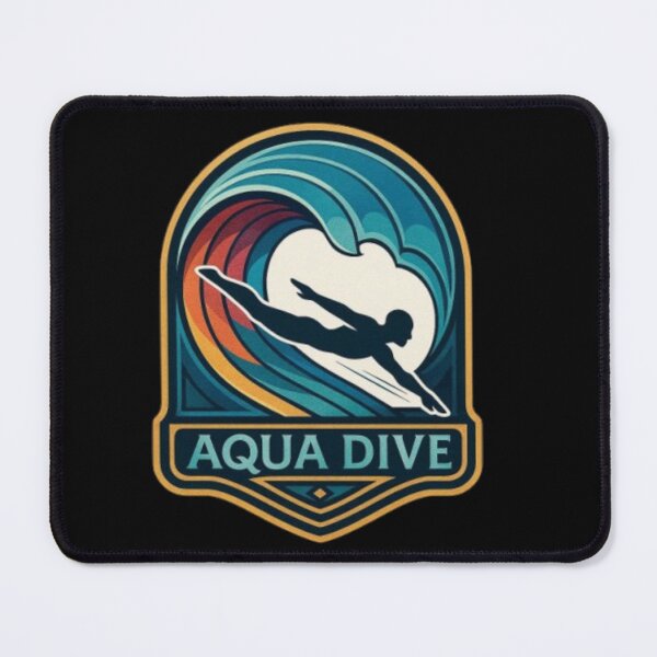 Item preview, Aqua Dive 2 – Diving Design | Dive Deep, Underwater Adventure & Ocean Sport designed and sold by Typologystudios.