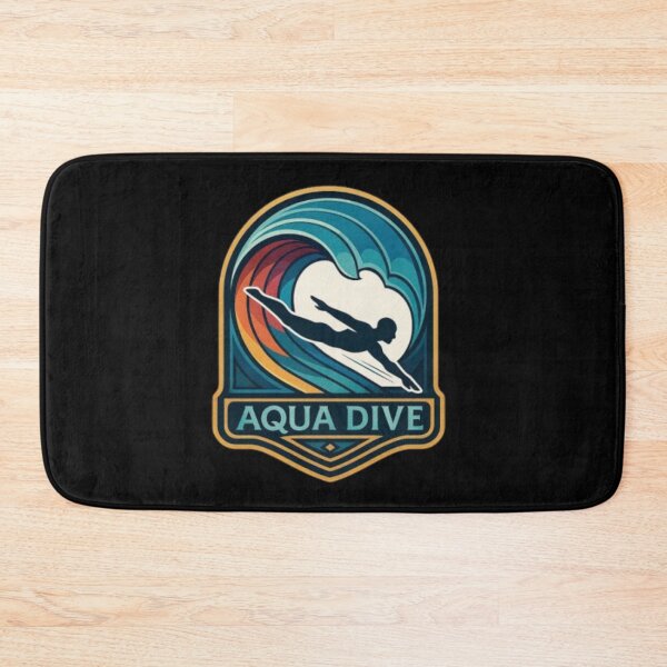 Item preview, Aqua Dive 2 – Diving Design | Dive Deep, Underwater Adventure & Ocean Sport designed and sold by Typologystudios.