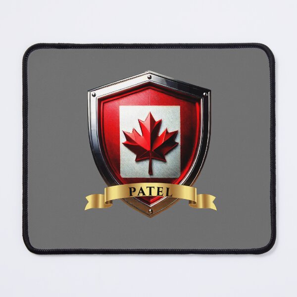 Item preview, Patel Canada Surname Shield designed and sold by Highlandkings.
