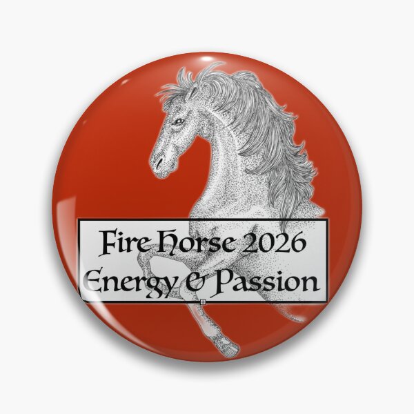Item preview, 2026 Year of the Fire Horse designed and sold by LanaFaris.