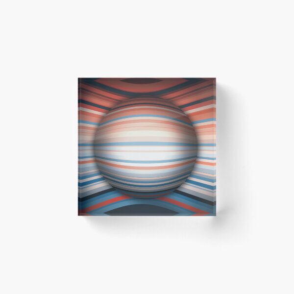 Item preview, ABSTRACT: latitudes designed and sold by Hyper Orange Arts.