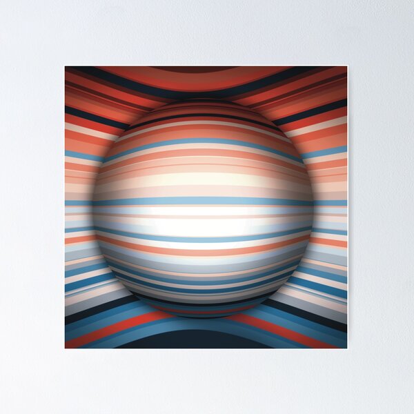 Item preview, ABSTRACT: latitudes designed and sold by Hyper Orange Arts.