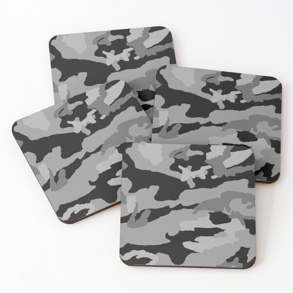 Item preview, Black And Silver Camo Pattern Seamless designed and sold by pattern-archive.