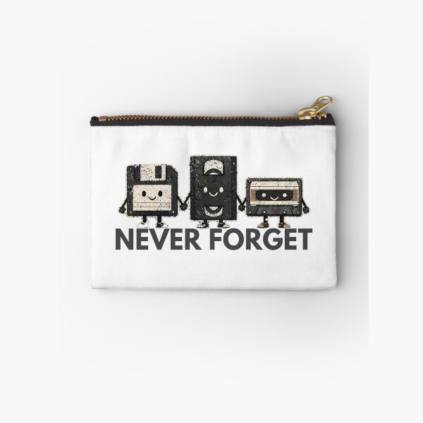 Item preview, Never Forget - Funny 80s 90s Technology Design designed and sold by Nerdventure.