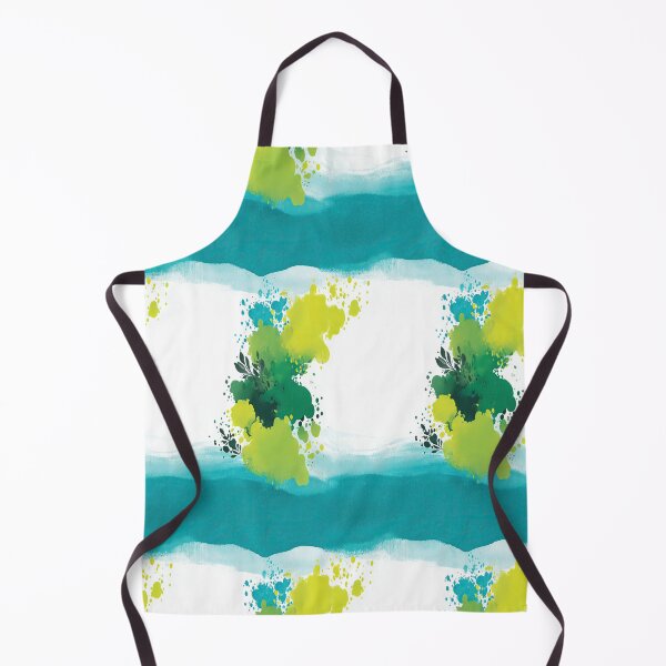 Item preview, Teal and Green Minimalist Paint Wash designed and sold by Piotrek0001.