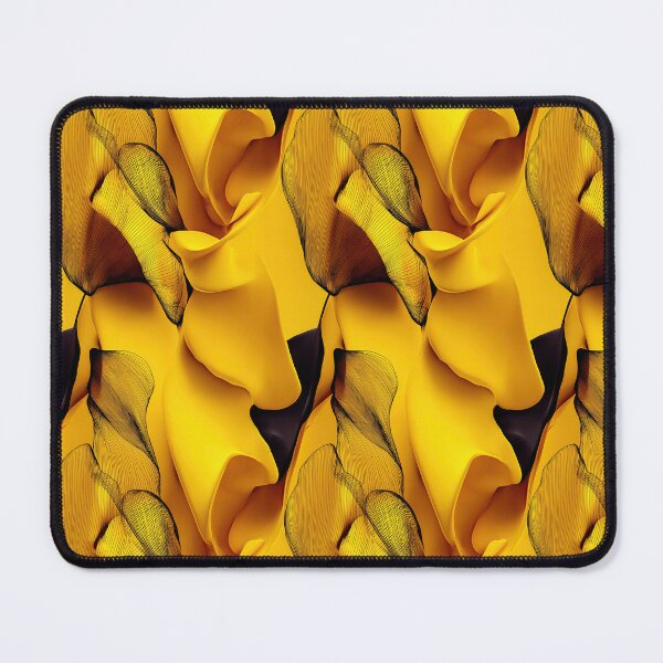 Item preview, Golden Yellow Flowing Silk Texture designed and sold by Piotrek0001.