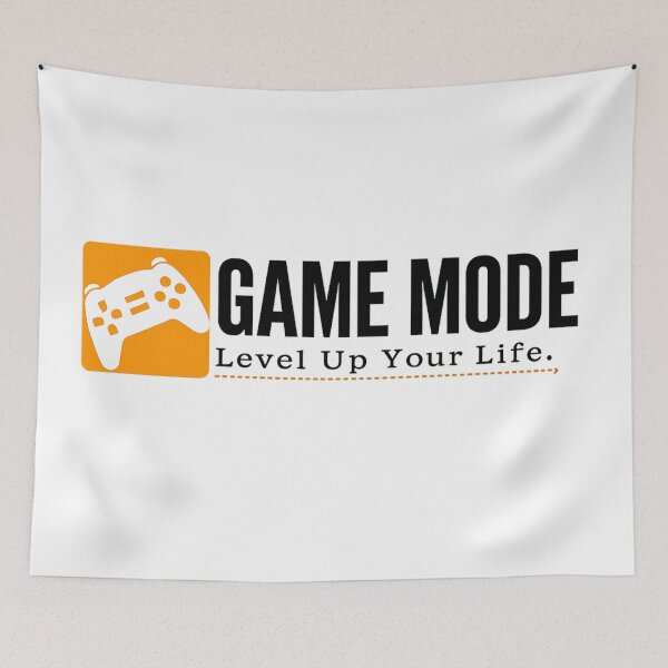 Item preview, Game Mode — Level Up Your Life Gaming Design designed and sold by MidNightForge11.
