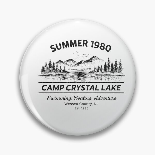 Item preview, Camp Crystal Lake Summer 1980 - Retro Design - Vintage - Cult Cinema designed and sold by Nerdventure.