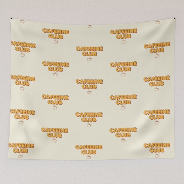 Item preview, Caffeine Club - Retro 70s Coffee Design designed and sold by WowDezign.