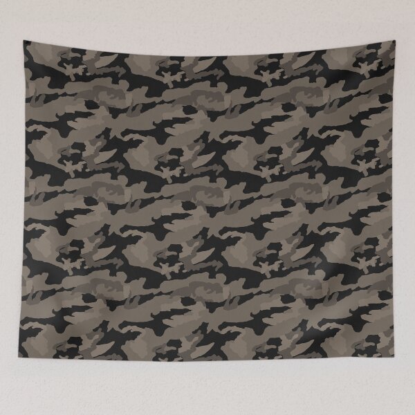 Item preview, Black And Beige Camo Pattern Seamless designed and sold by pattern-archive.