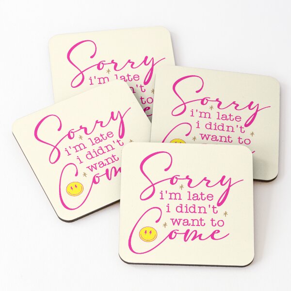 Item preview, Sorry I’m Late designed and sold by CharlottePlaceArt.