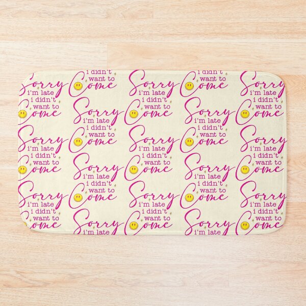 Item preview, Sorry I’m Late designed and sold by CharlottePlaceArt.