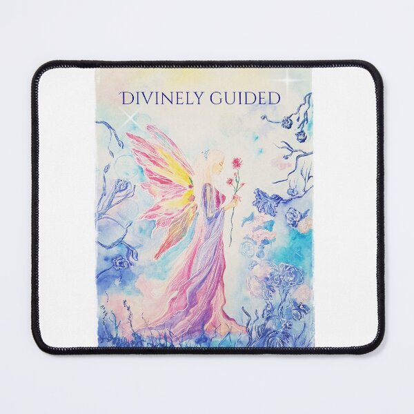 Item preview, Divinely Guided – Guardian Angel Spiritual Art designed and sold by ZiehrArt.