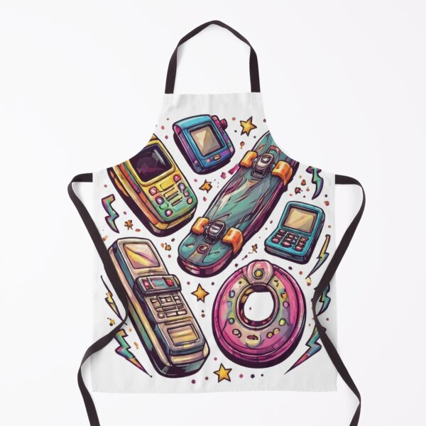 Item preview, Retro 90s Gadgets Illustration – Vintage Tech & Skater Nostalgia Aesthetic designed and sold by OutofOfficeWear.