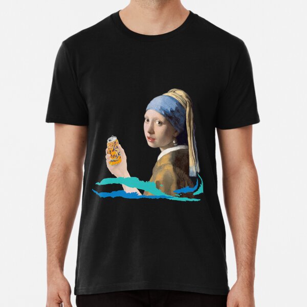 Girl With a Pearl Earring La Croix Premium T-Shirt