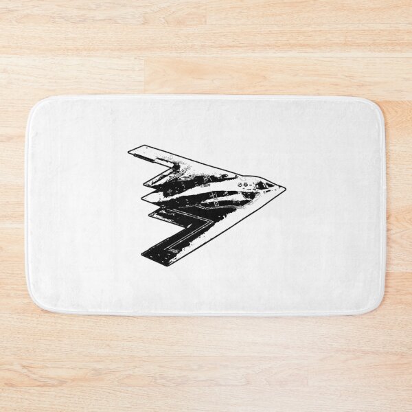 Artikelvorschau, Northrop Grumman B-2 Spirit – Schwarzes Design entworfen und verkauft von Plane Jane Design.