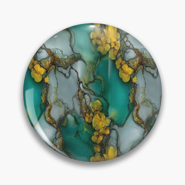 Item preview, Luxurious Green and Gold Marble Veins designed and sold by Piotrek0001.
