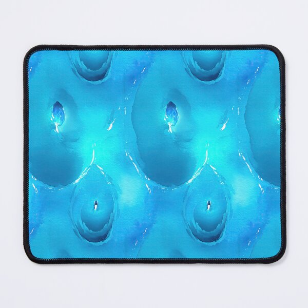 Item preview, Bright Blue Glowing Liquid Abstract designed and sold by Piotrek0001.