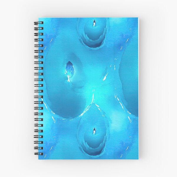 Item preview, Bright Blue Glowing Liquid Abstract designed and sold by Piotrek0001.