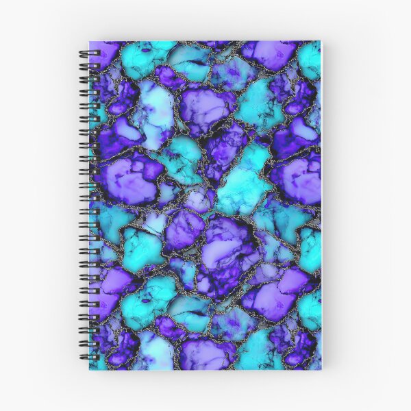 Item preview, Vibrant Blue and Purple Agate Geode designed and sold by Piotrek0001.