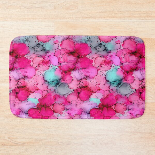 Item preview, Vibrant Pink and Black Ink Splatter Art designed and sold by Piotrek0001.