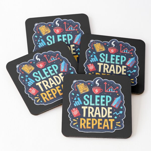 Item preview, Sleep Trade Repeat designed and sold by KapiPrint.