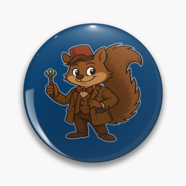 Item preview, Dr Squirrel - The Twelth Regeneration designed and sold by SecretSquirrellDesigns.