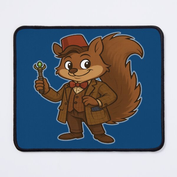 Item preview, Dr Squirrel - The Twelth Regeneration designed and sold by SecretSquirrellDesigns.