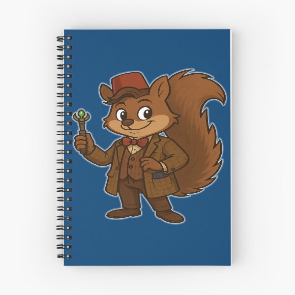 Item preview, Dr Squirrel - The Twelth Regeneration designed and sold by SecretSquirrellDesigns.