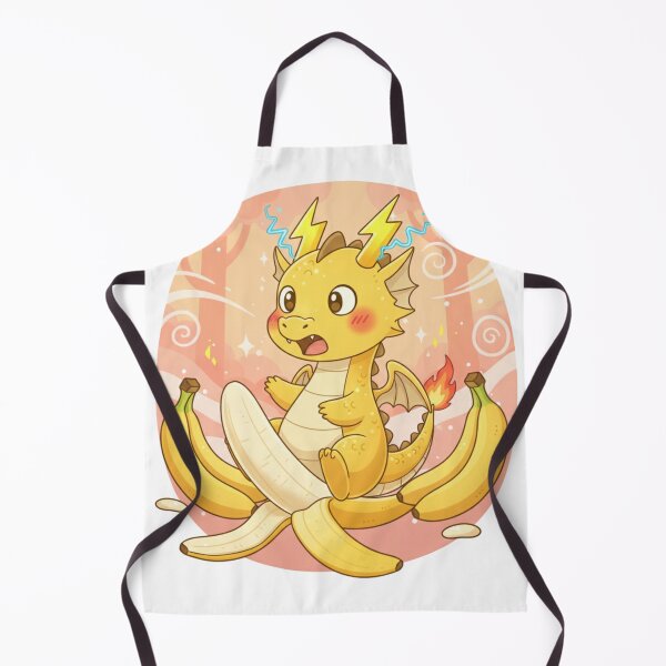 Item preview, Kawaii Electric Banana Dragon - Cute Food Mashup designed and sold by DucSardine.
