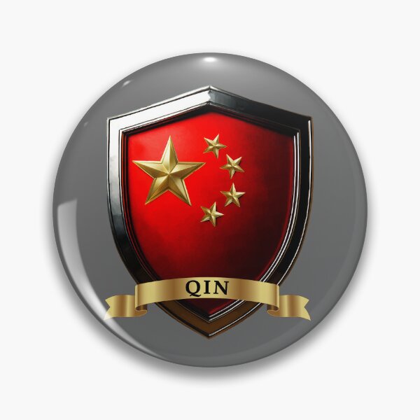 Item preview, Qin China Heraldic Name Shield designed and sold by Highlandkings.