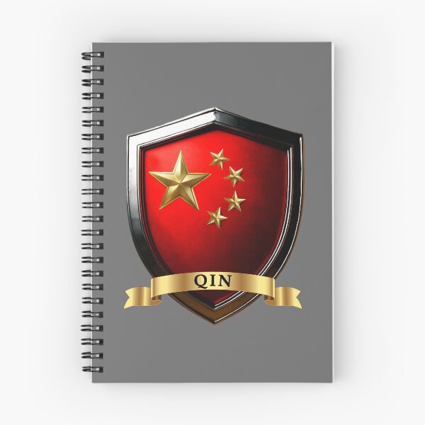 Item preview, Qin China Heraldic Name Shield designed and sold by Highlandkings.