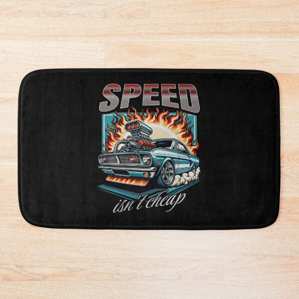 Item preview, Speed Isn’t Cheap Funny Muscle Car Supercharged Engine Racing Gearhead designed and sold by CarantinedChaos.